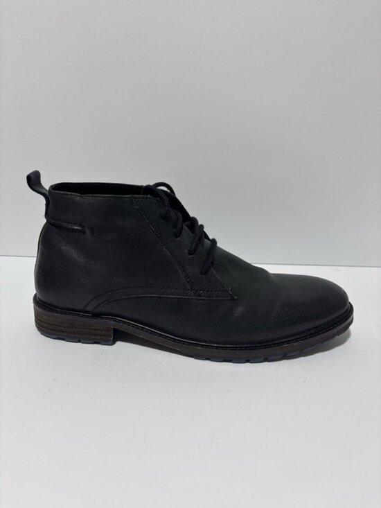 GBX Men’s McFee Black Lace-Up Boots, Size 11.5 M